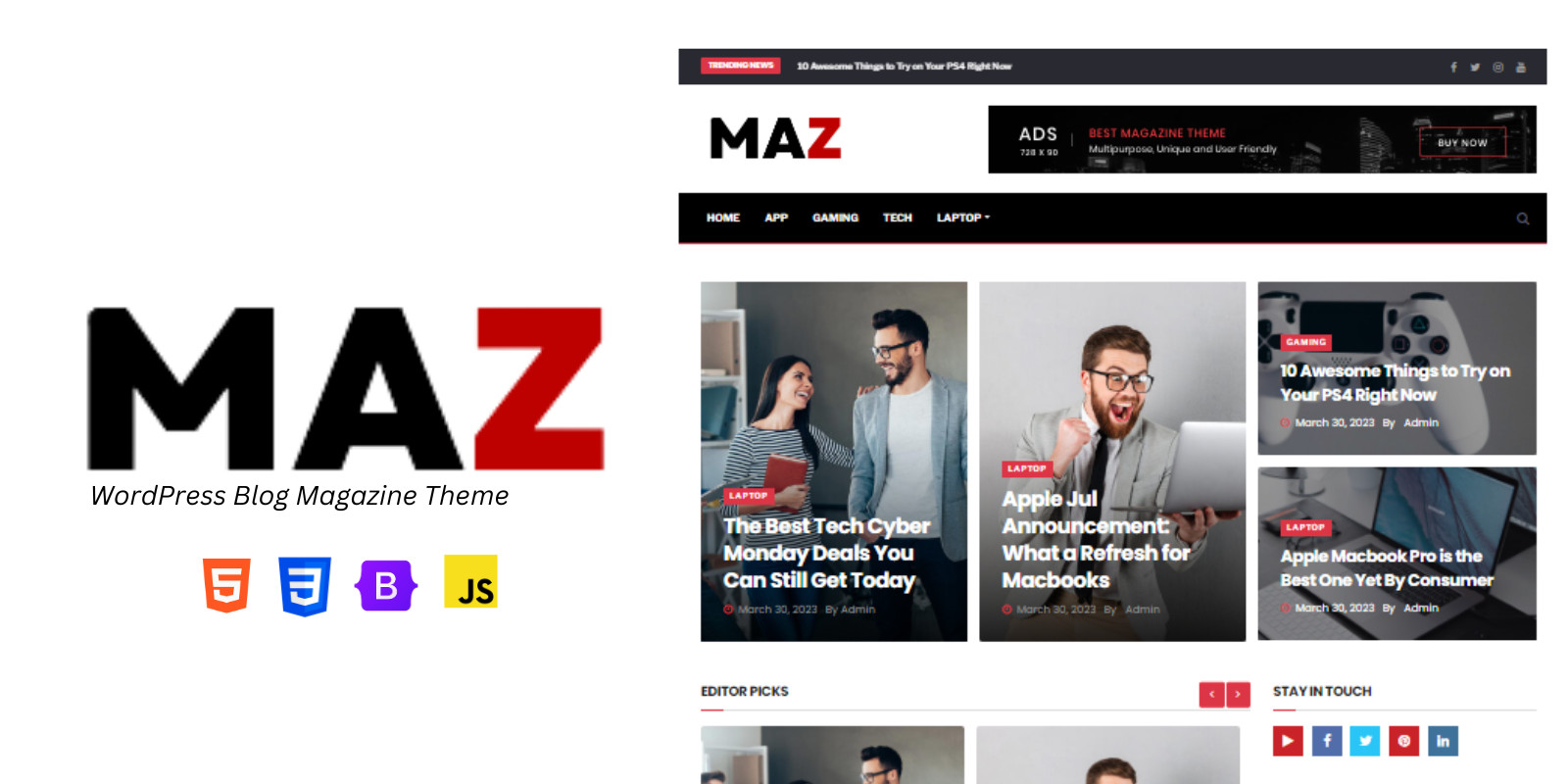 10 Gorgeous WordPress Themes That Will Wow Your Visitors